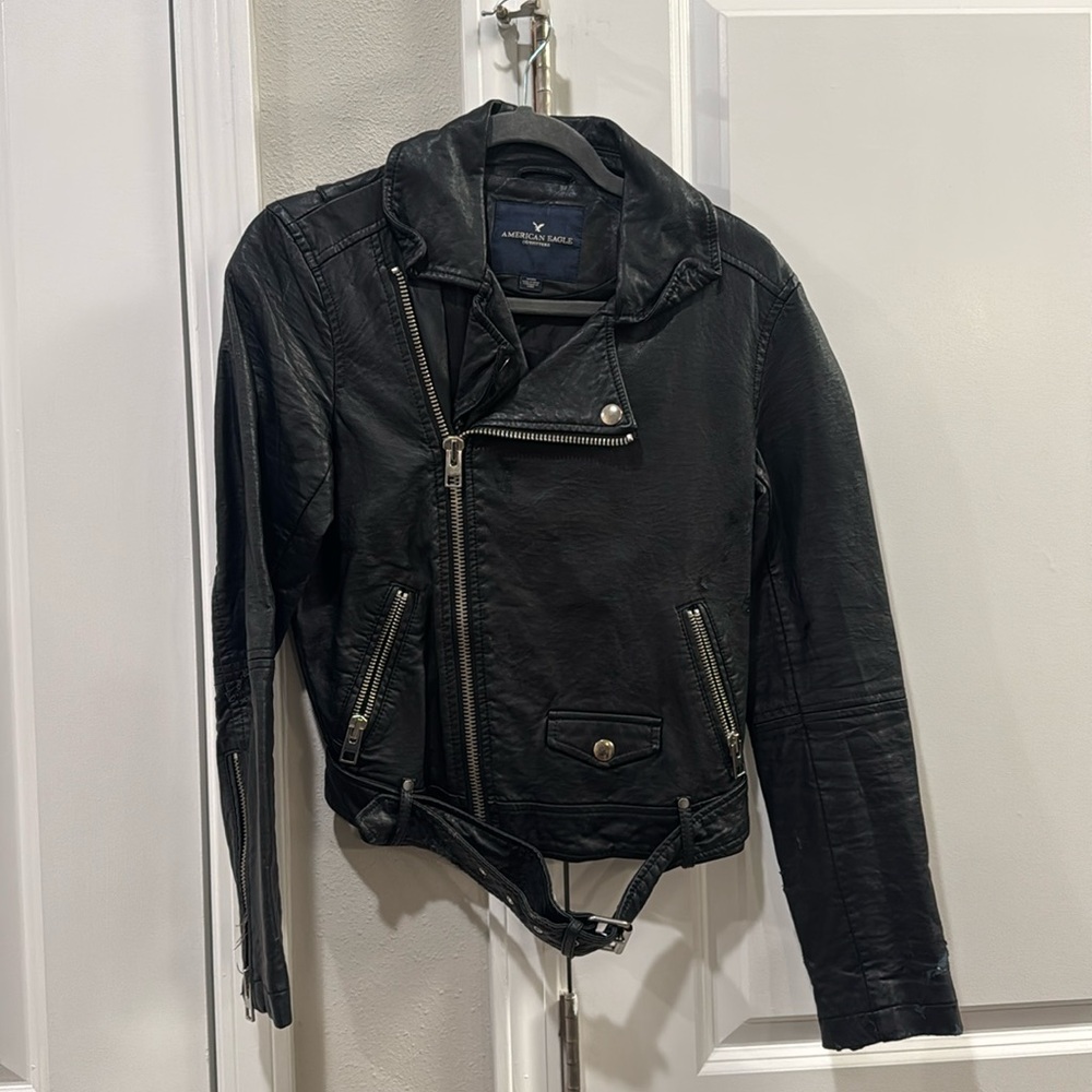American Eagle Leather Jacket